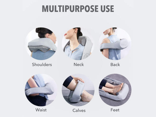NAIPO oCuddle™ Shoulder Massager with Adjustable Heat & Straps