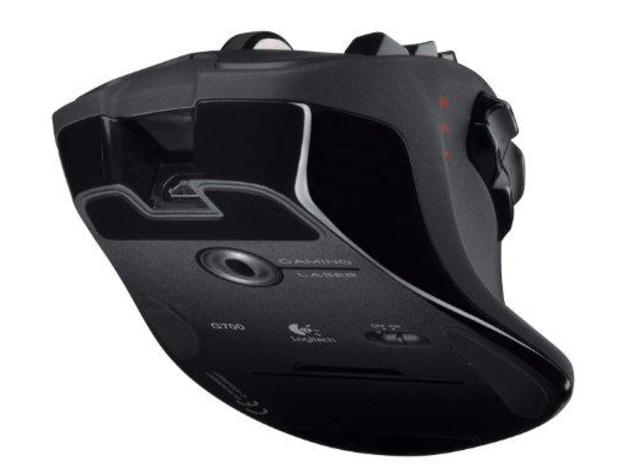 Logitech G 910-001436 13-Buttons Laser Movement Wireless Gaming Mouse - Black- (Used)