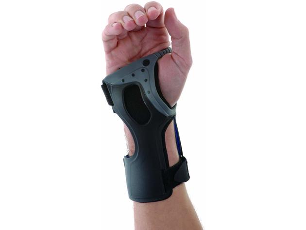 Ossur Exoform Right Wrist Brace, Extremely Comfortable Contoured Padding, Ergonomic Precision, Highest Degree of Durability and Immobilization, X-Large, Black