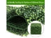 Costway 12 PCS 20''x20'' Artificial Boxwood Plant Wall Panel Hedge Privacy Fence 