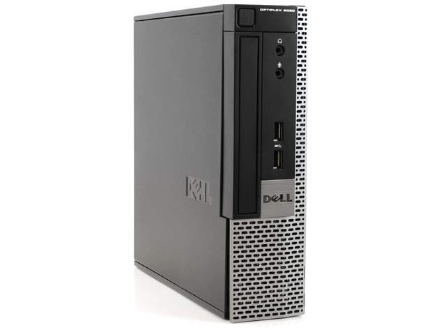 Dell OptiPlex 9020 Ultra Small Form Factor Computer PC, 3.20 GHz Intel i5 Quad Core Gen 3, 4GB DDR3 RAM, 250GB SATA Hard Drive, Windows 10 Home 64 bit (Renewed)