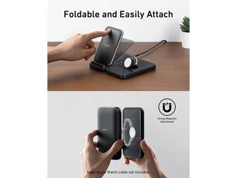 Anker 533 Wireless 3-in-1 Charger Stand | StackSocial Anker 533 Wireless 3-in-1 Charger Stand | StackSocial