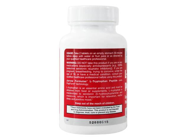 Jarrow Formulas - L-Tryptophan Peptide - 60 Tablet(s)