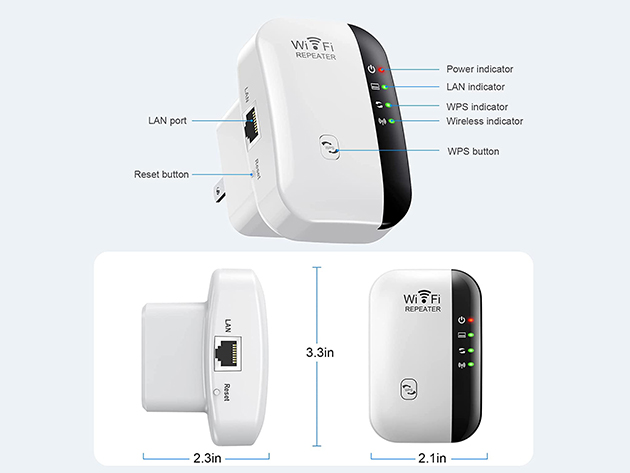 WiFi Booster Repeater Signal Amplifier