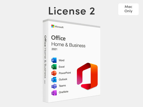 Microsoft Office Home & Business for Mac 2021: Lifetime License (2 ...