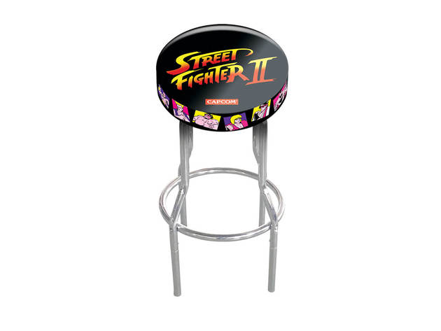 Arcade1up STRTFHTSTOOL Street Fighter Adjustable Stool