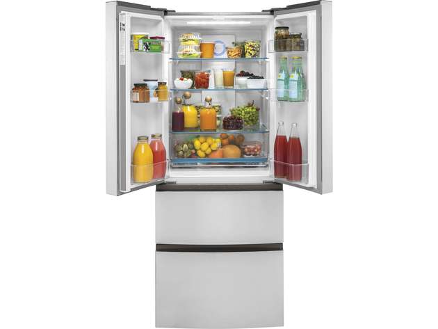 Haier HRF15N3AGS 15 Cu. Ft. Stainless French Door Refrigerator