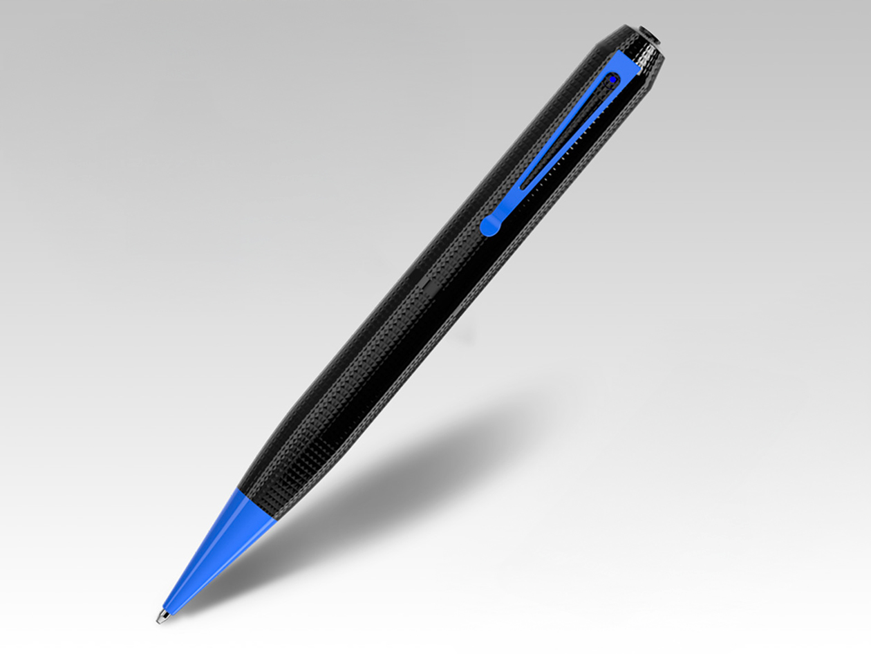 iSpyPen Pro X 2K HD Recording Camera Pen 128GB (Blue)