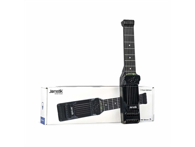 Jamstik 7 FretTouch Finger Detection Technology MIDI Smart Guitar (Distressed Box)
