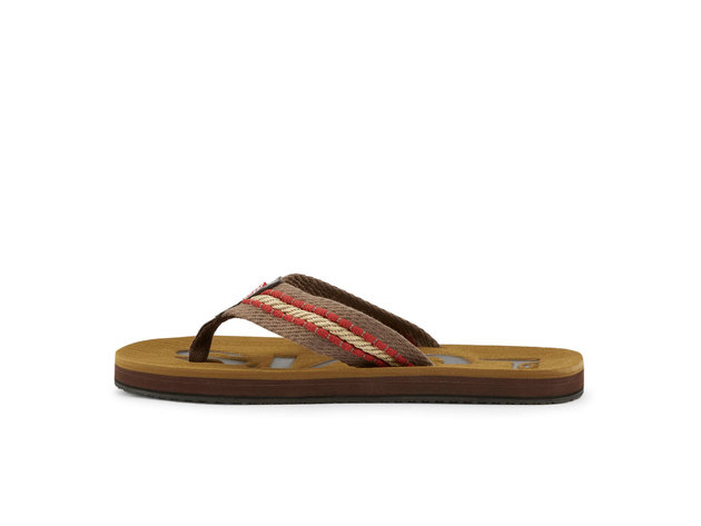 Levi's Mens Kyle Casual J Flip-Flop Sandal Shoe - 7 M Brown