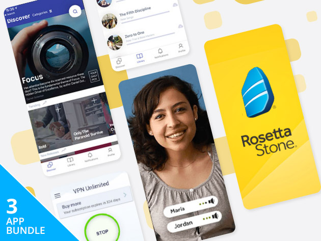 The Social Distancing Lifetime Subscription Bundle Ft. Rosetta Stone