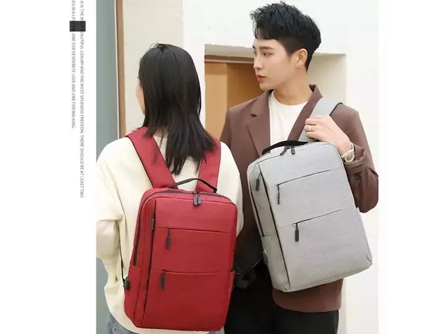 3-Piece Multifunction Large Capacity Laptop Bags Set (Red)