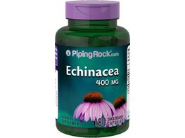 Piping Rock Echinacea 400 mg 180 Quick Release Capsules Herbal Supplement