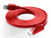 Naztech 6' LED USB-A to USB-C 2.0 Charge/Sync Cable (Red)