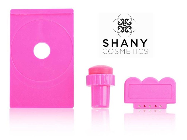 SHANY Stamping Nail Art Image Plate Holder/Scraper/Stamper - All in one set