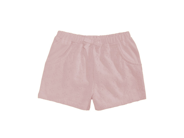 First Impressions Baby Girls Eyelet Shorts Pink Size 24 Months