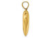 Puffed Heart Pendant Necklace in 14K Yellow Gold with Chain