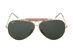 Ray-Ban Caravan Gold Frame with Green Classic Lenses