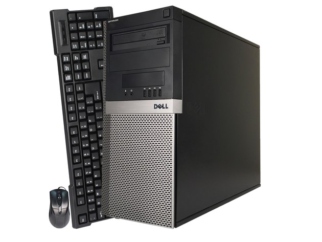 Dell Optiplex 3010 Tower Computer PC, 3.10 GHz Intel Core i3, 8GB DDR3 RAM, 120GB SSD Hard Drive, Windows 10 Home 64 bit (Renewed)