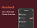Hushed Private Phone Line: Lifetime Subscription (7,000 SMS / 1,250 mins)