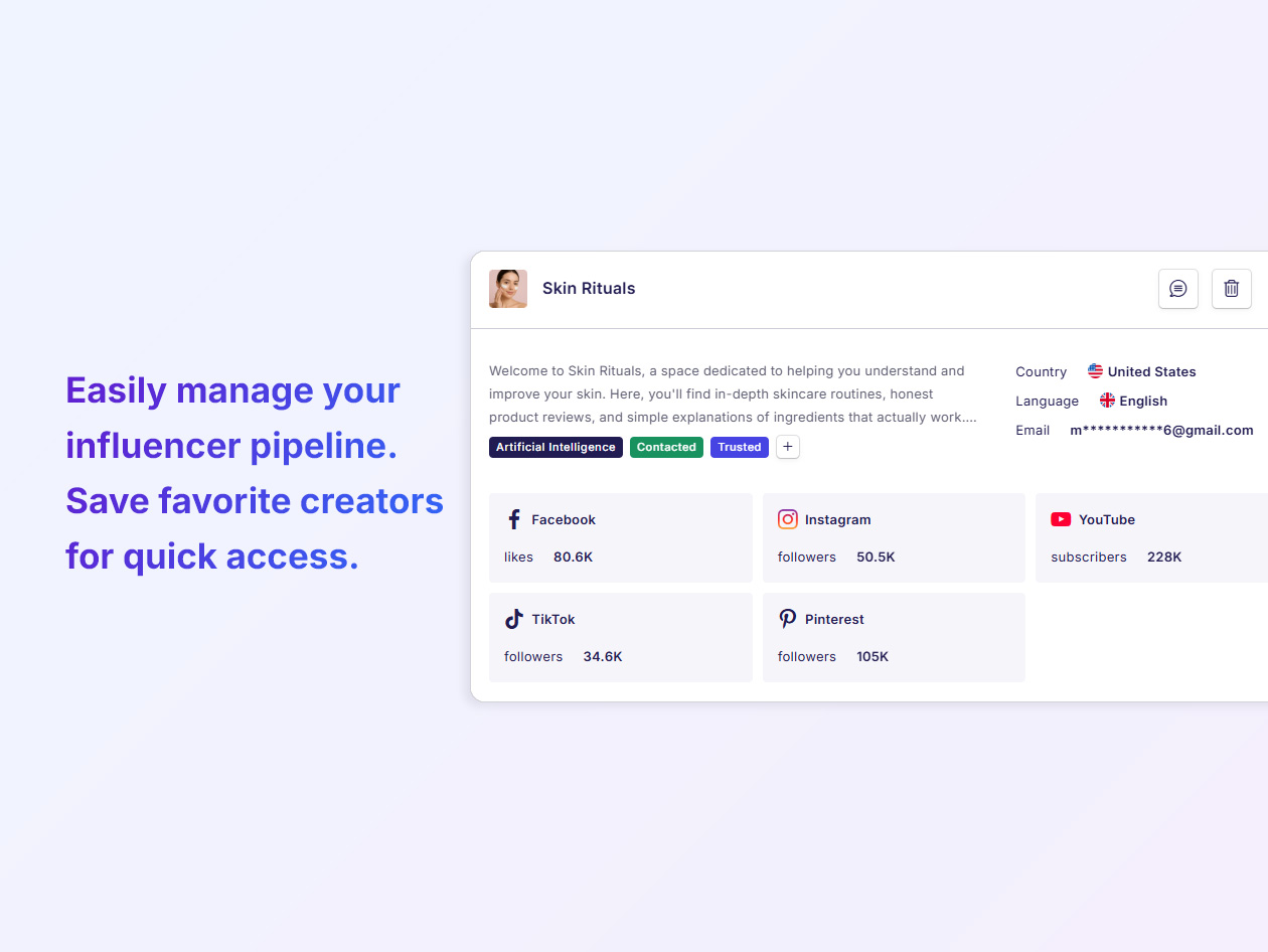 Influeencer: Lifetime Subscription (Business Plan)