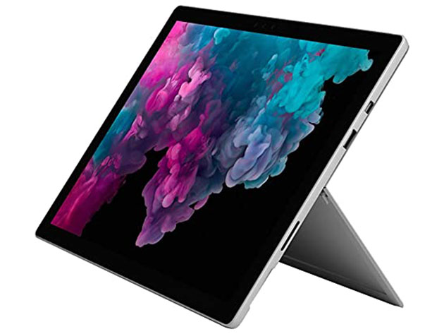 Microsoft Surface Pro 6 Intel Core I7-8650U 1.70GHz, 8GB RAM 256GB SSD - Silver (Refurbished)