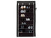 Costway 10 Tier Shoe Tower Rack With Fabric Cover 27 Pair Space Saving Organizer Black - Black