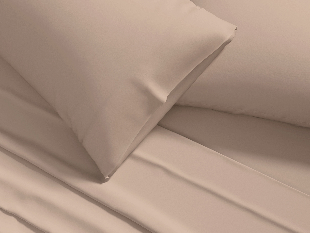 4-Piece Pre-Washed Microfiber Sheet Set (Rose/Twin)
