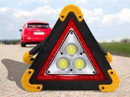 Emergency Triangle Roadside Warning Light