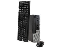 Dell OptiPlex 9010 Ultra Small Form Factor Computer PC, 3.20 GHz Intel i5 Quad Core Gen 3, 4GB DDR3 RAM, 500GB SATA Hard Drive, Windows 10 Professional 64 bit (Renewed)