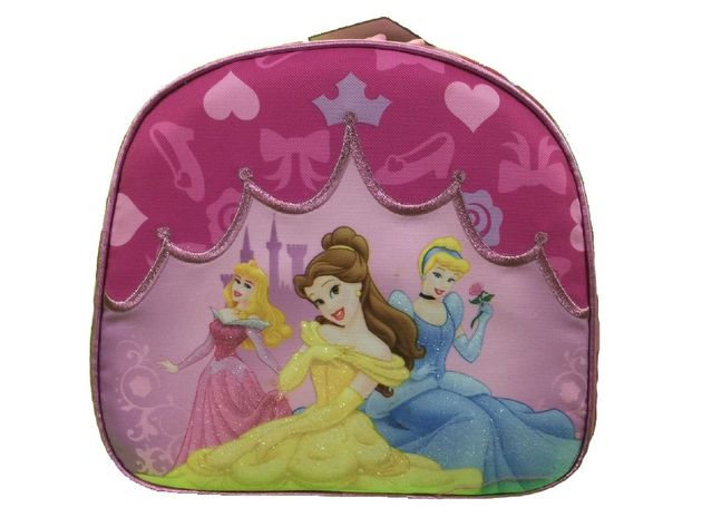 Princess Aurora Belle Cinderella Cloth Insulated Fabric Lunch Box - Pink