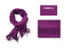 Lavisha Cashmere-Blend Shawl (Magenta Purple)
