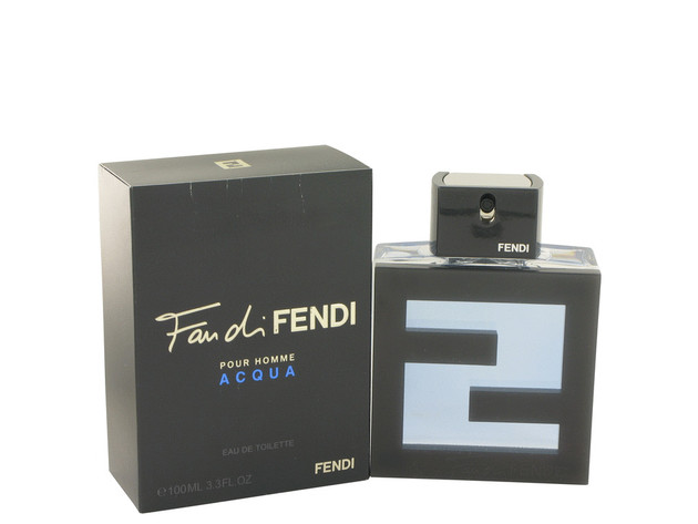 3 Pack Fan Di Fendi Acqua by Fendi Eau De Toilette Spray 3.4 oz for Men