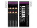 SHANY Dreamy Dozen Matte Lip Liner Set - Long-Lasting Professional Velvet Lipstick Pencils in Varying Shades - Pack of 12