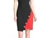 Tommy Hilfiger Women's Colorblocked Asymmetrical Dress Black Size 8