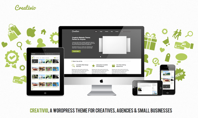 The Creative WordPress Theme + 40 Other Top Designer Assets