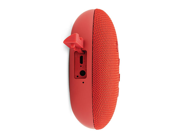 Coby® Waterproof True Wireless Portable Speaker (Red)