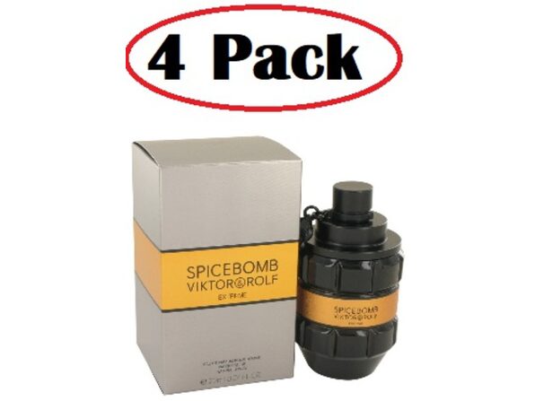 4 Pack Of Spicebomb Extreme By Viktor Rolf Eau De Parfum Spray 3 04 Oz Stacksocial