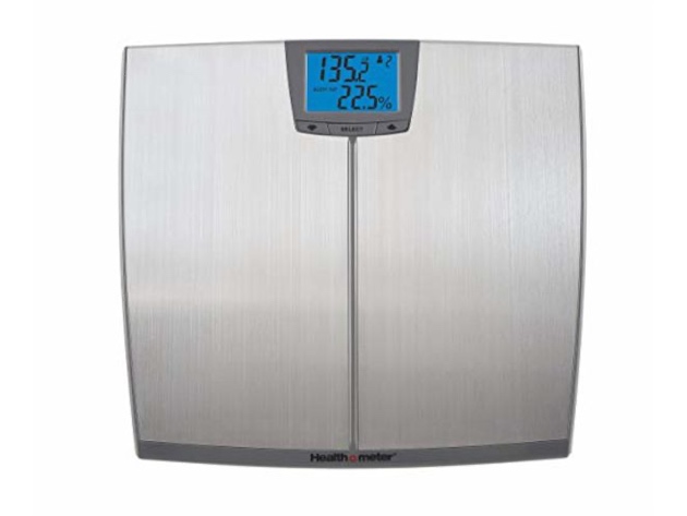 Health o Meter BFM144DQ3-99 Stainless Steel Body Fat Scale - Stainless Steel
