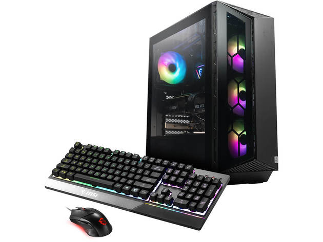 MSI AEGRS11TE095 Aegis RS 11th Gaming Desktop - Intel Core i7, 16GB/2TB, RTX3080