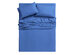 6-Piece Bamboo-Blend Comfort Luxury Sheet Set (Warm Blue/Full)