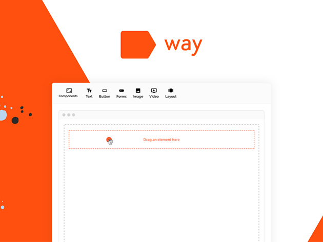 Way Pro No Code Landing Page Builder: Lifetime Subscription