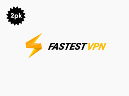 FastestVPN Lifetime Subscription for 5 Devices: 2-Account Bundle