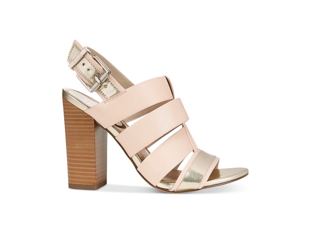 Sam Edelman Circus Natalie Caged Slingback Women's Dress Sandals, Size: 8.5 M, Sand Tropez