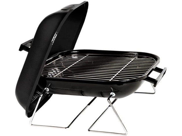 Marsh Allen 14" Square Tabletop Charcoal Grill (Distressed Box)