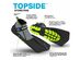 WildHorn Outfitters Topside Fins Compact Snorkeling Flippers - Youth 7/Women's 8