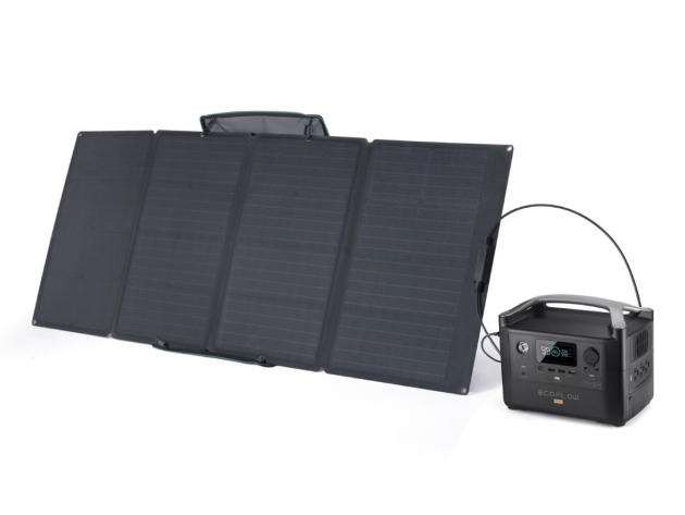 EcoFlow River Pro Portable Power Station + 160W Solar Panel