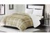 Premier Comfort Reversible Micro Velvet and Sherpa Down Alternative King Comforter
