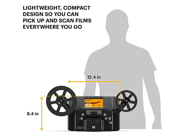 Kodak REELS Film Digitizer for 8mm and Super 8 Film RODREELS B&H