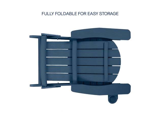 Cal Adirondack Chair Navy Blue